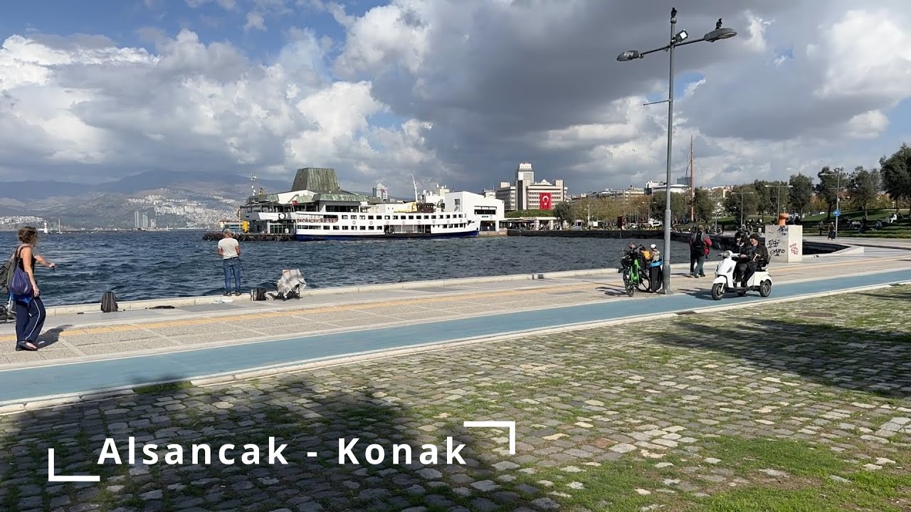 İzmir’in Kalbinde Pedallamak 🚲 | Alsancak → Konak Rotası