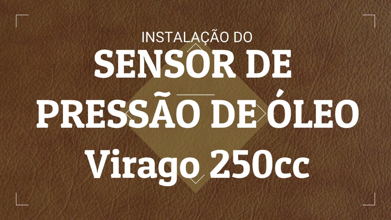 Instalação de Sensor Virago250cc