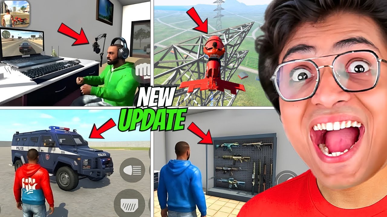 New Update in this INDIAN BIKE DRIVING 3D Mobile Game😱 New Village
