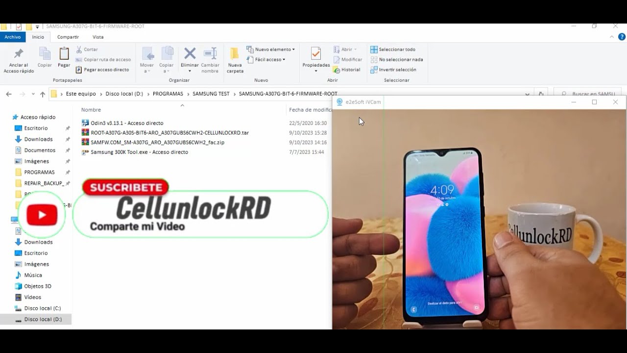 SAMSUNG A30S (A307G) ✅️ ROOT Y REPARAR IMEI BINARIO 6 BIT 6 BY CHIMERATOOL🌎🌎