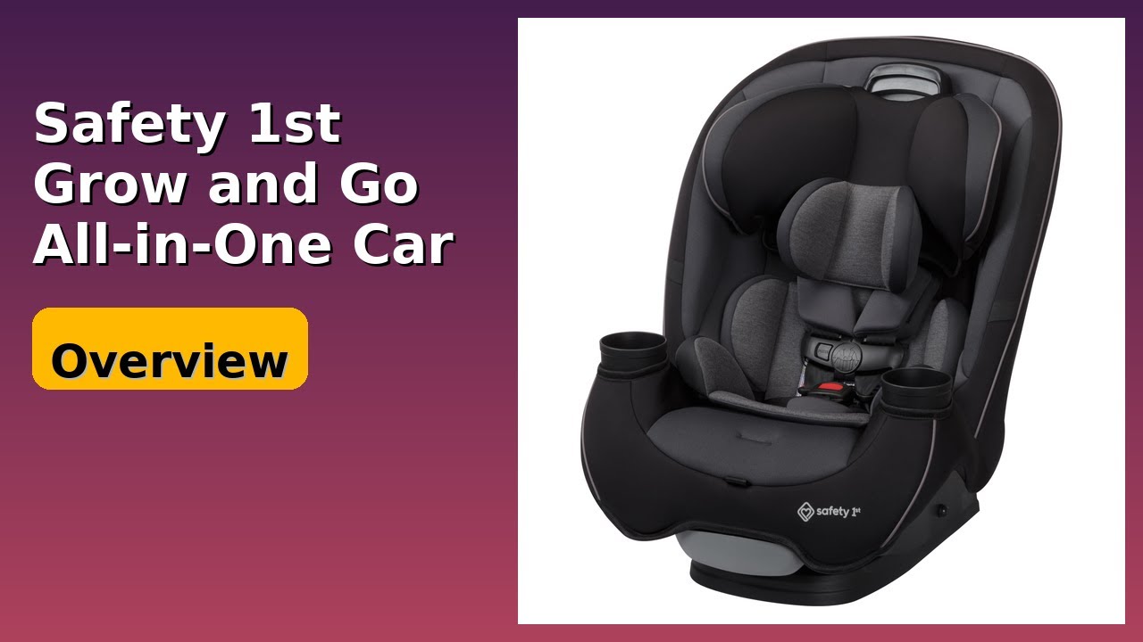 REVIEW (2026): Safety 1st Grow and Go All-in-One Car Seat. Features.
