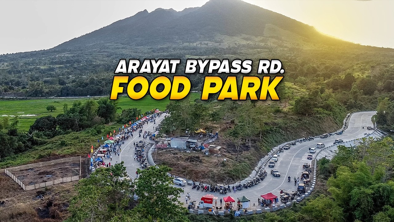 Ang pinaka scenic na Food Park at bagong Tourist Destination sa Pampanga