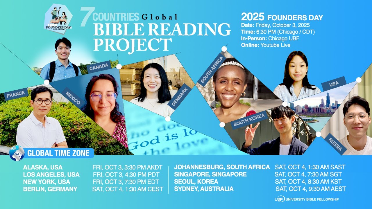 2025 UBF Founders Day Livestream (10/3) / 