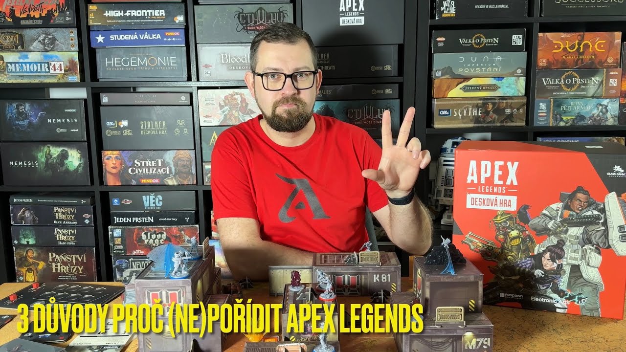 Apex Legends: Desková hra l 3 důvody proč si hru (ne)pořídit