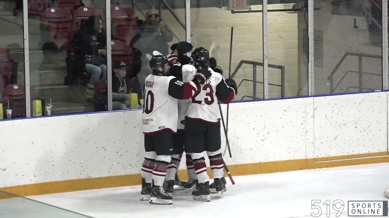 GOJHL - Fort Erie Meteors vs Cambridge RedHawks