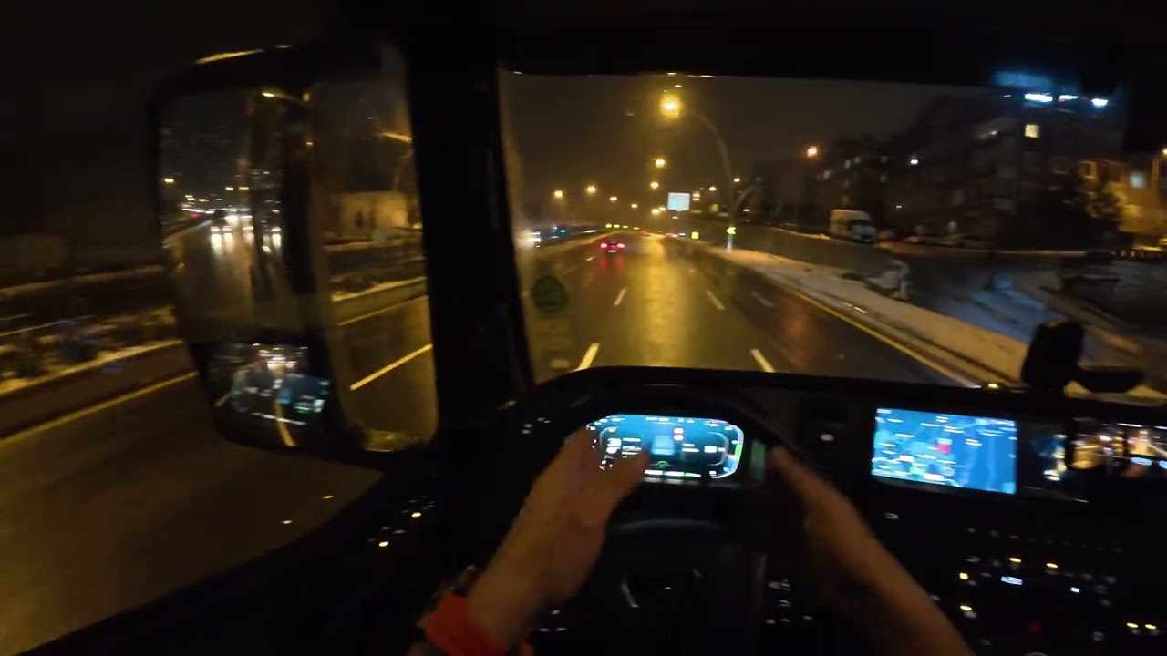 4K60 VLOG | Gece Sürüşlü Bandırma Seferi ve MAN TGX 18.540