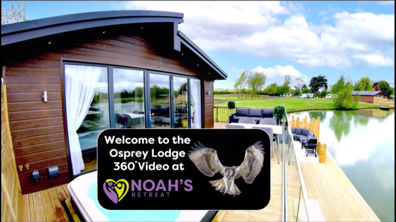 Osprey Luxury Lakeside Lodge with Hot Tub and Private Fishing.