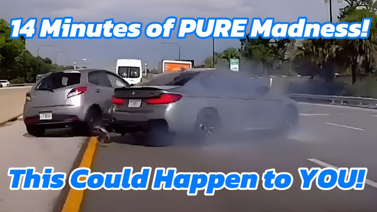 14 Minutes of Dashcam Madness | Reckless Drivers CAUGHT on Camera!
