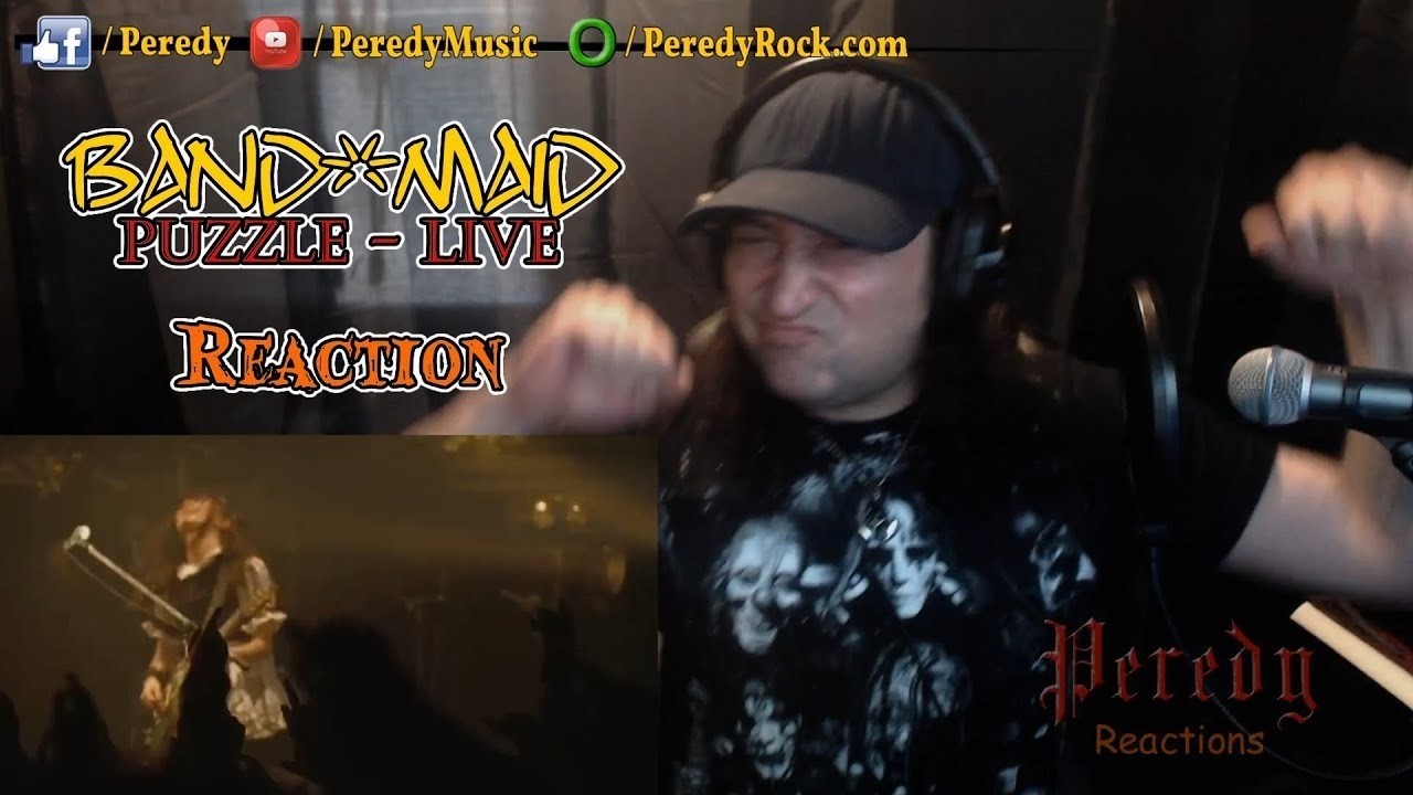 BAND-MAID - Puzzle - Live (Reaction!!!)