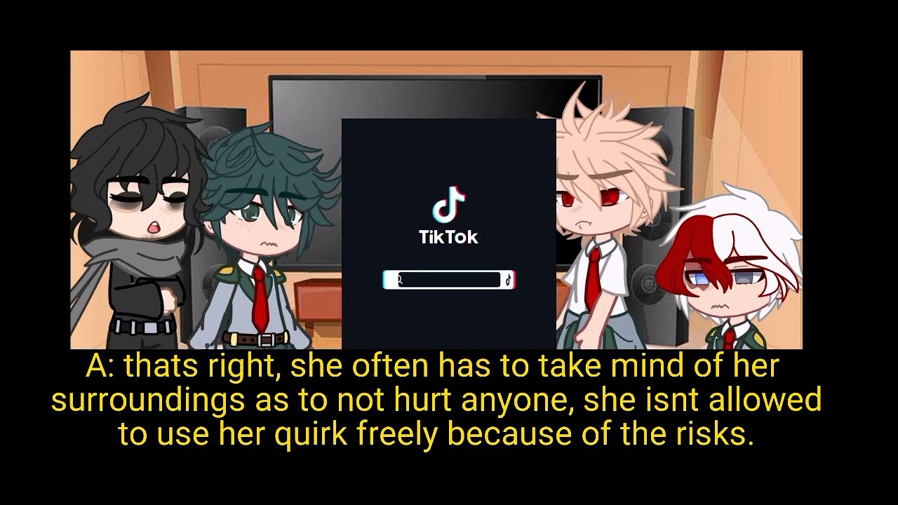 MHA react to F!y/n as..