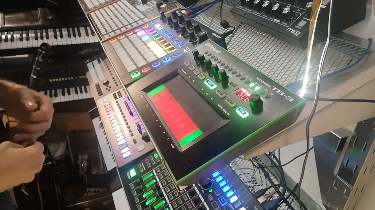 The Roland TB3 is so different and funky