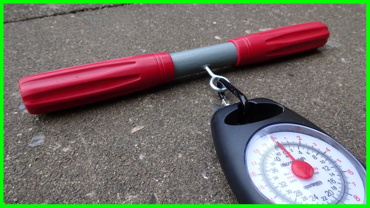 How to Make a Carp Fishing Weigh Bar for your Scales (DIY Fishing Project)