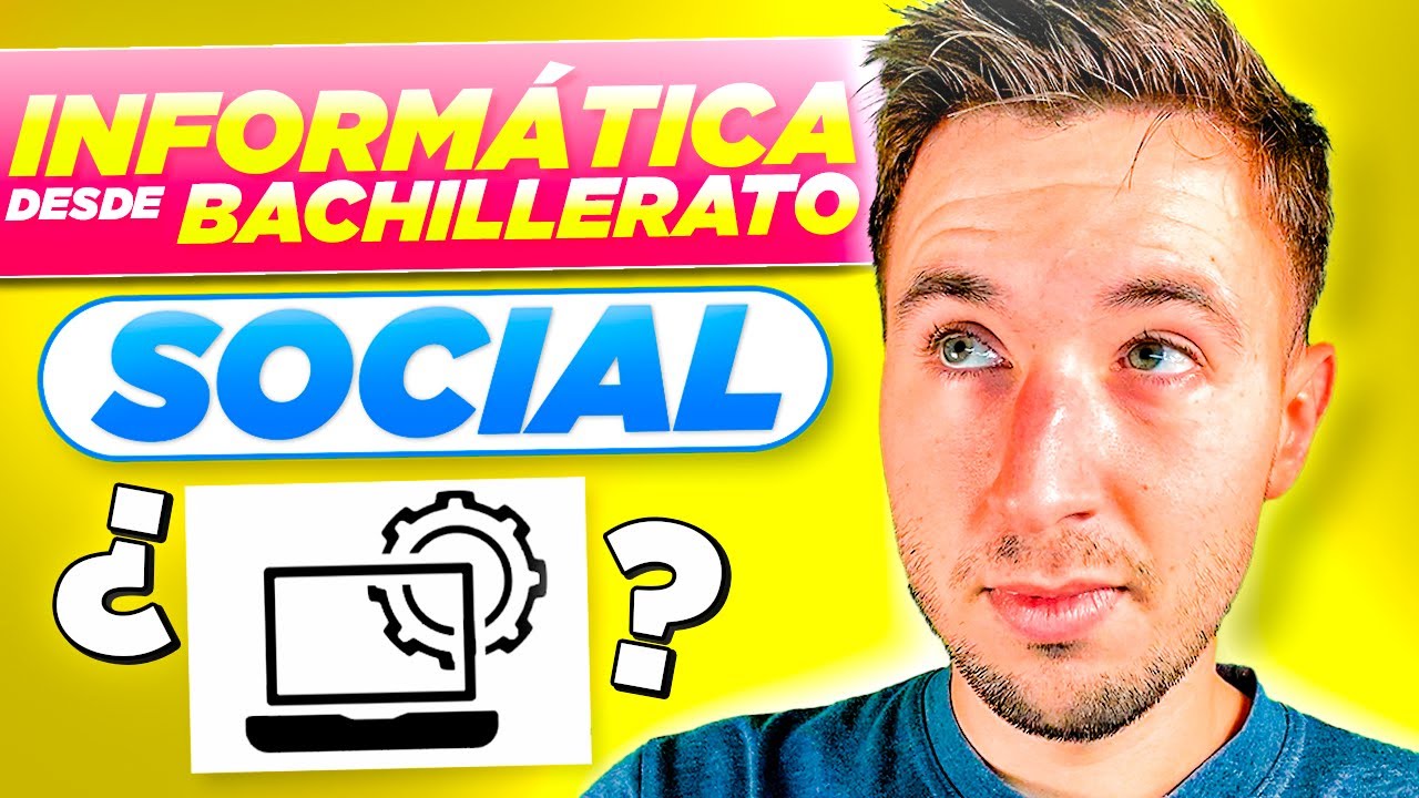 Estudiar Informática desde Bachillerato Social? (DAW-DAM-ASIR) | David Navarro