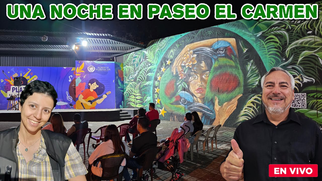 VIDA NOCTURNA EN SANTA TECLA #ELSALVADOR