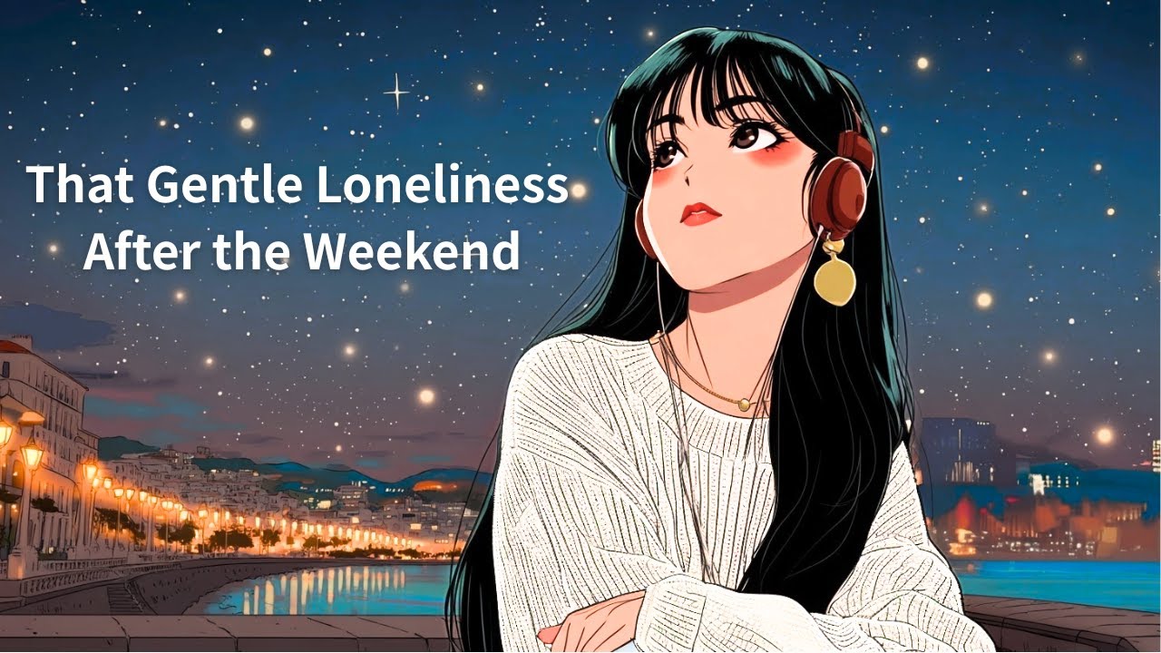 That Gentle Loneliness After the Weekend — 80s Lo-Fi Chill City Pop for Study & Relax
