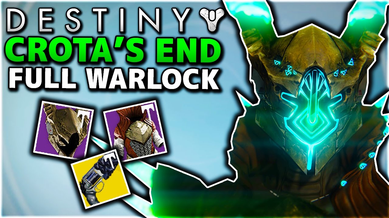 Destiny - MY FULL 390 CROTA'S END WARLOCK!