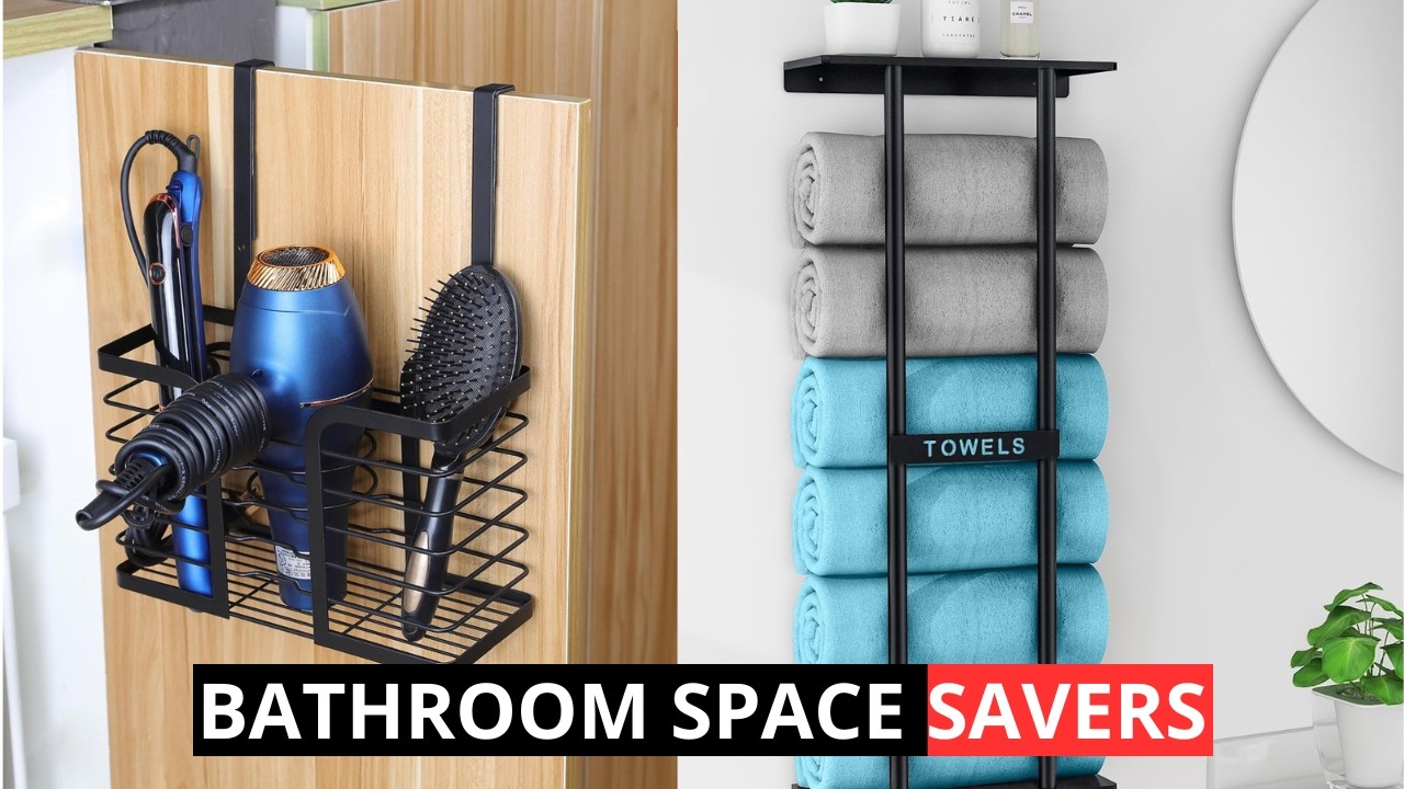 BATHROOM ORGANIZATION IDEAS: 5 Amazing Bathroom Organizers on Amazon