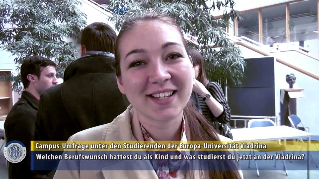 Was wolltest du werden und was studierst du jetzt?