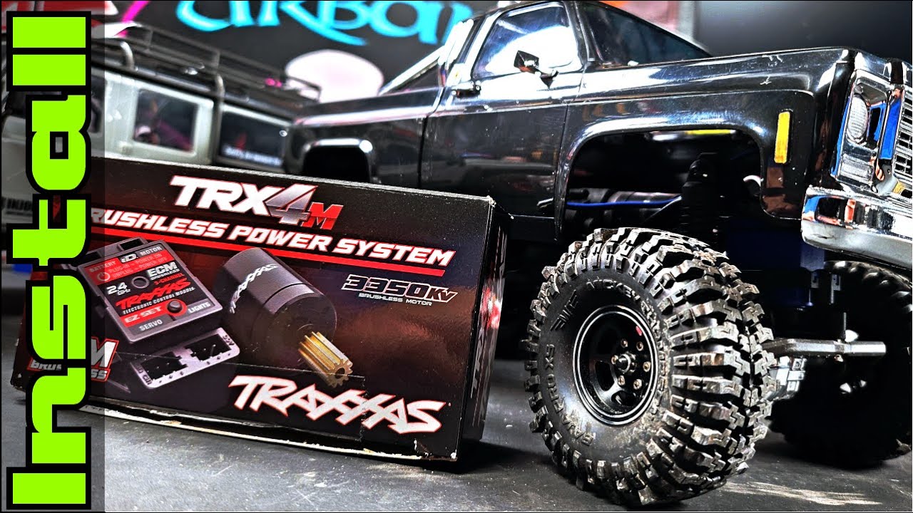 How To Install TRX 4M Brushless Power System In OEM Transmission