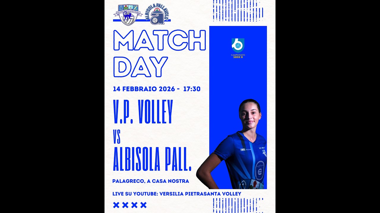 🔴 DIRETTA SERIE B2 🇮🇹 | V.P. VOLLEY  🆚 ALBISOLA PALLAVOLO