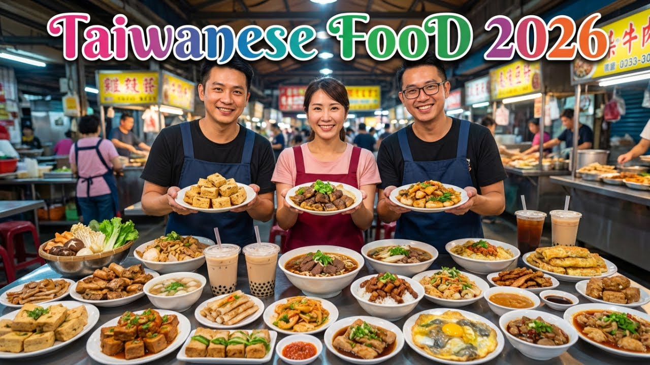 Taiwanese Food Tour - Traditional Dishes at Every Stall #phcooking #taiwanfood