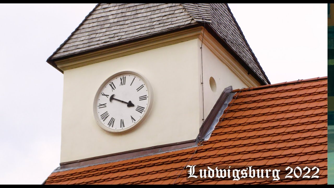 Die Turmuhr von Ludwigsburg
