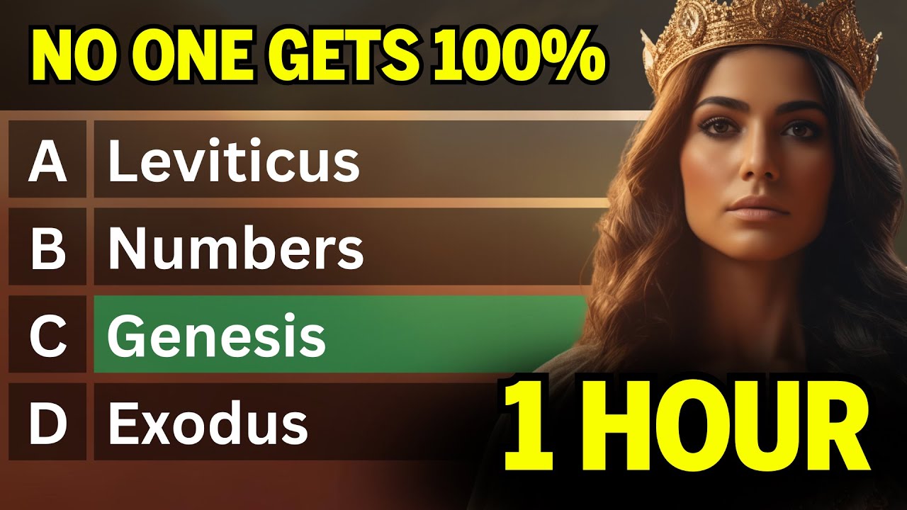 IMPOSSIBLE BIBLE QUIZ COMPILATION - Genesis - Exodus - Leviticus - Numbers - Bible Quiz