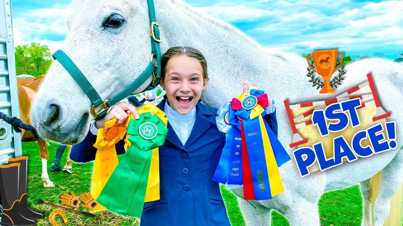 Addy's First Horse Show!