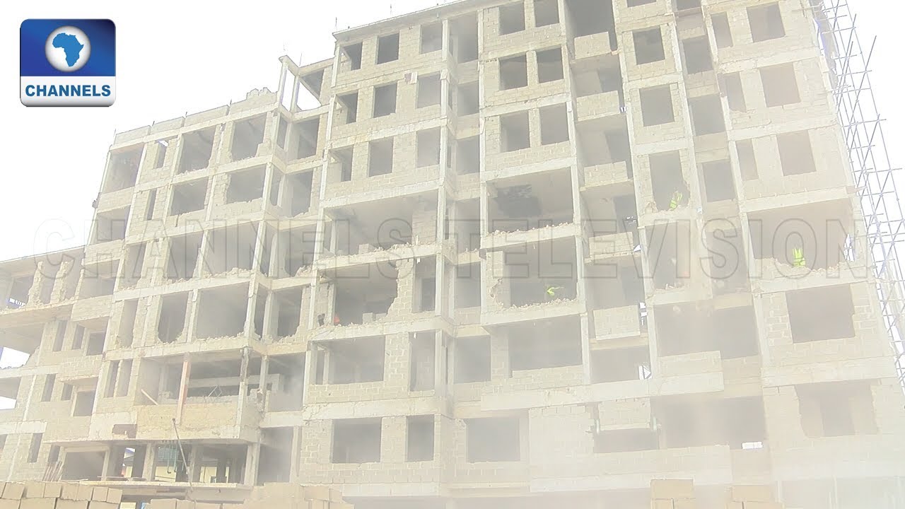 LBCA Uses Crude Method Of Building Demolition In Osapa London |Eyewitness Report|