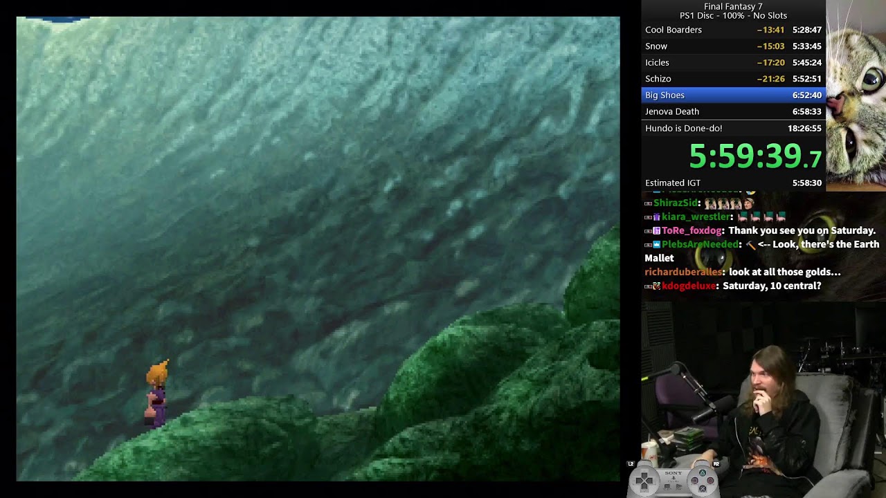 [PS1] FF7 100% Speedrun! - WR Attempt - READ PINNED