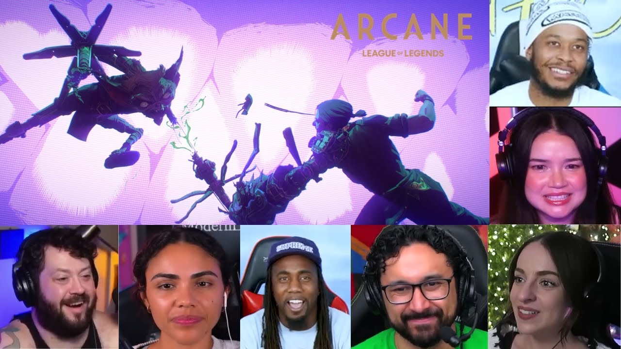 Reactors Reaction to the Sevika Vs Smeech  | Arcane League of Legends S2E2 (2024)