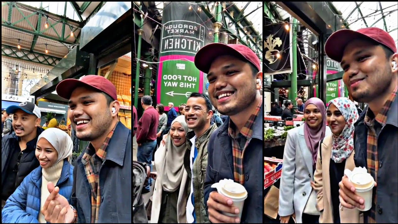 Khairulaming Jalan-Jalan Di Borough Market London