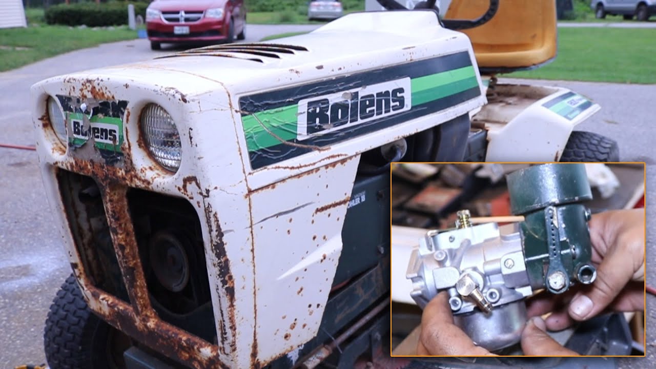 How to Install New Carburetor on Kohler M18 Engine | Bolens 1800 Eliminator
