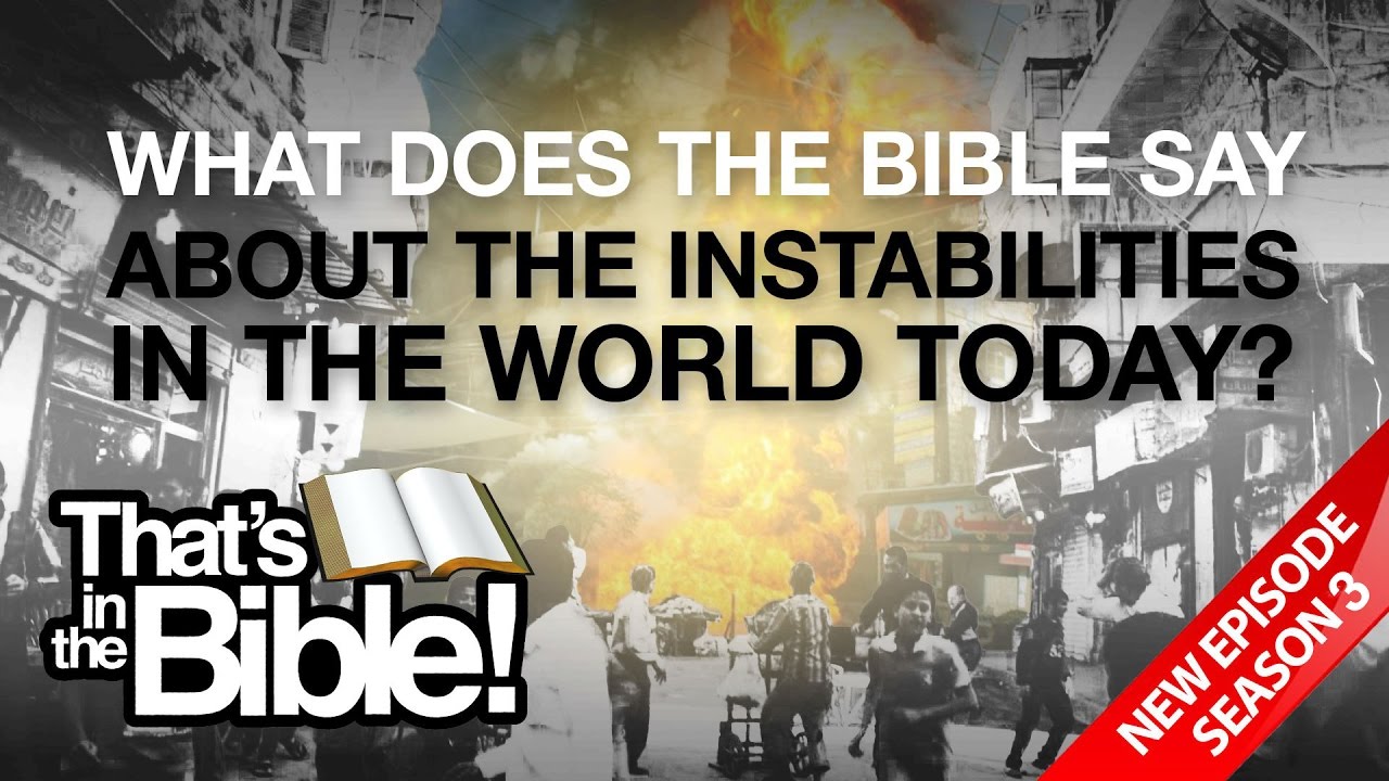 That's in the Bible