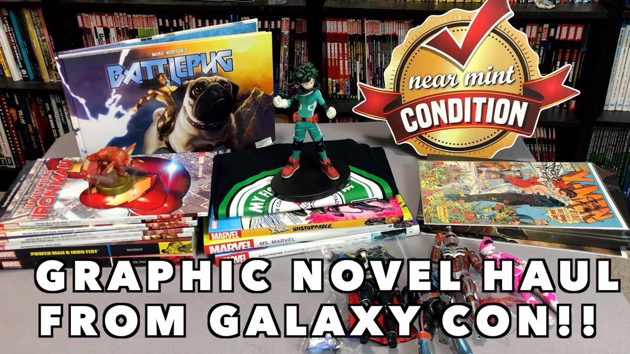 Graphic Novel  Haul at Lousiville Galaxy Con 2019!