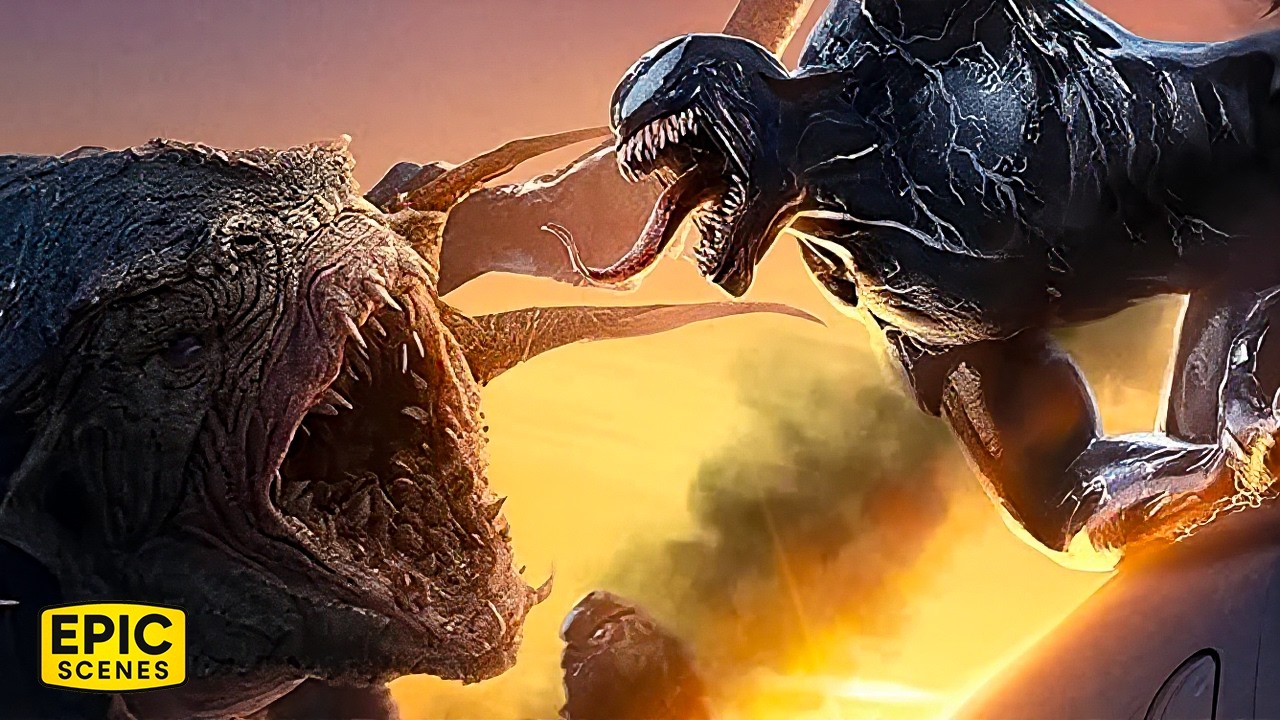 The Incredible Mid-Air Combat For The Symbiote - Venom: The Last Dance