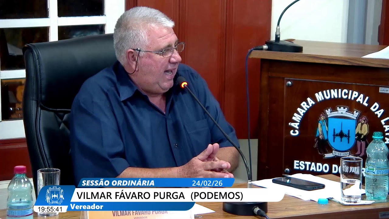1ª SESSÃO ORDINÁRIA 24 DE FEVEREIRO DE 2026