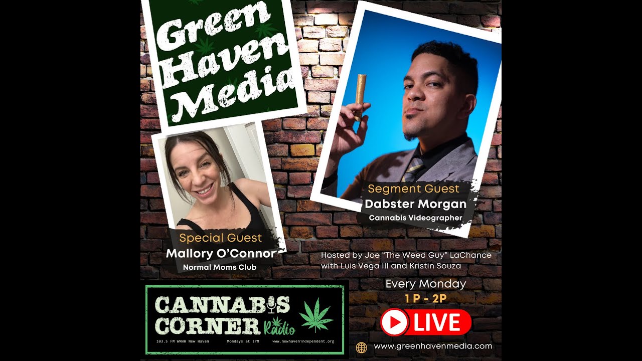 Cannabis Corner Radio June 17, 2024 w/Dabster Morgan & Mallory O'Connor of Normal Moms Club