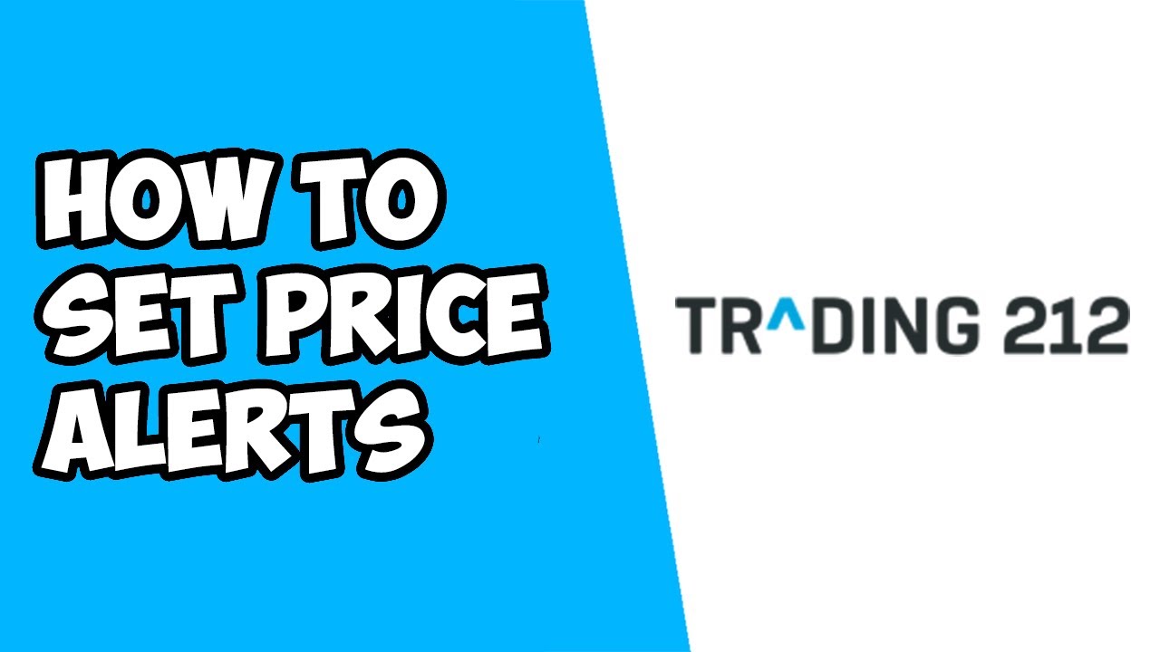 Как установить ценовое оповещение на Trading212