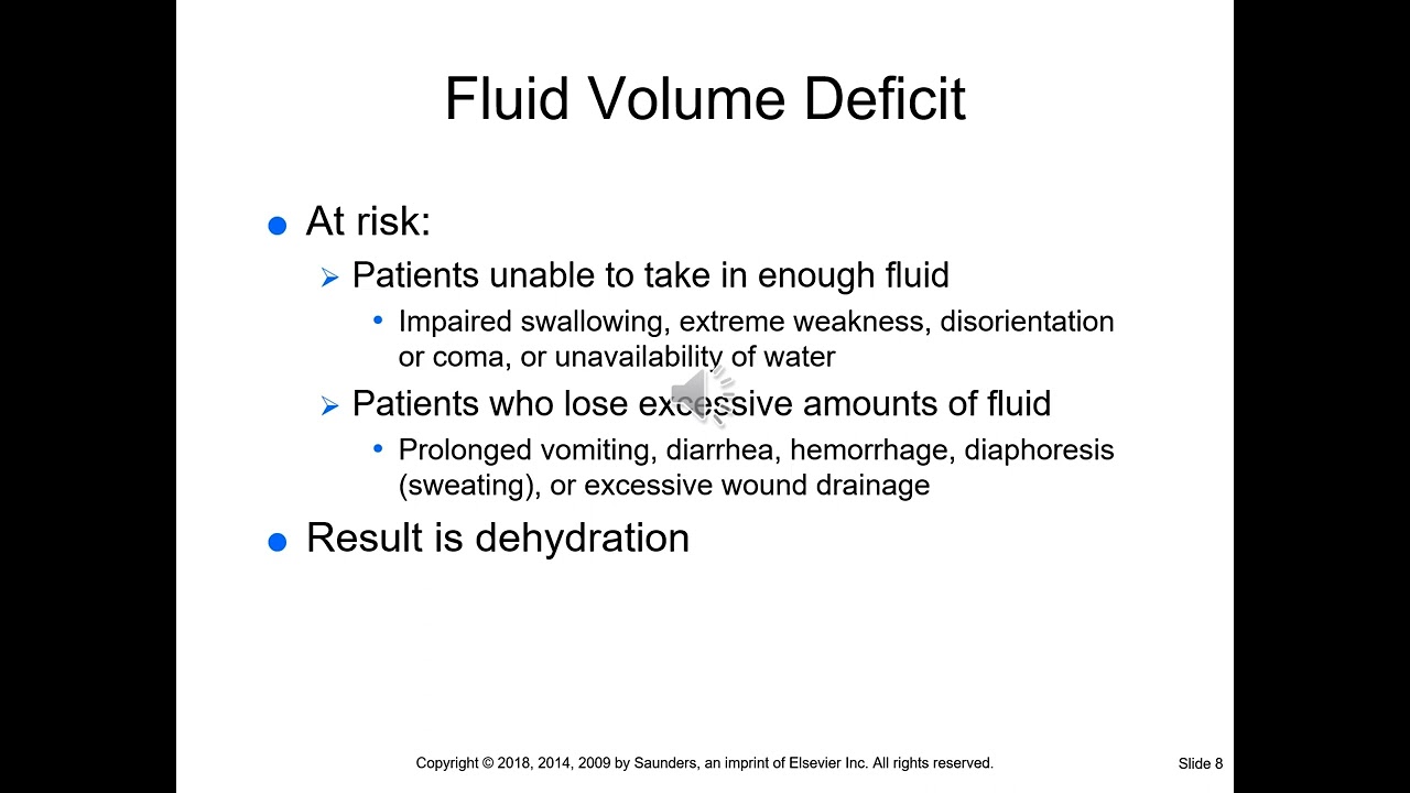 Chapter 25  Fluid, electrolyte, and acid base balance with audio