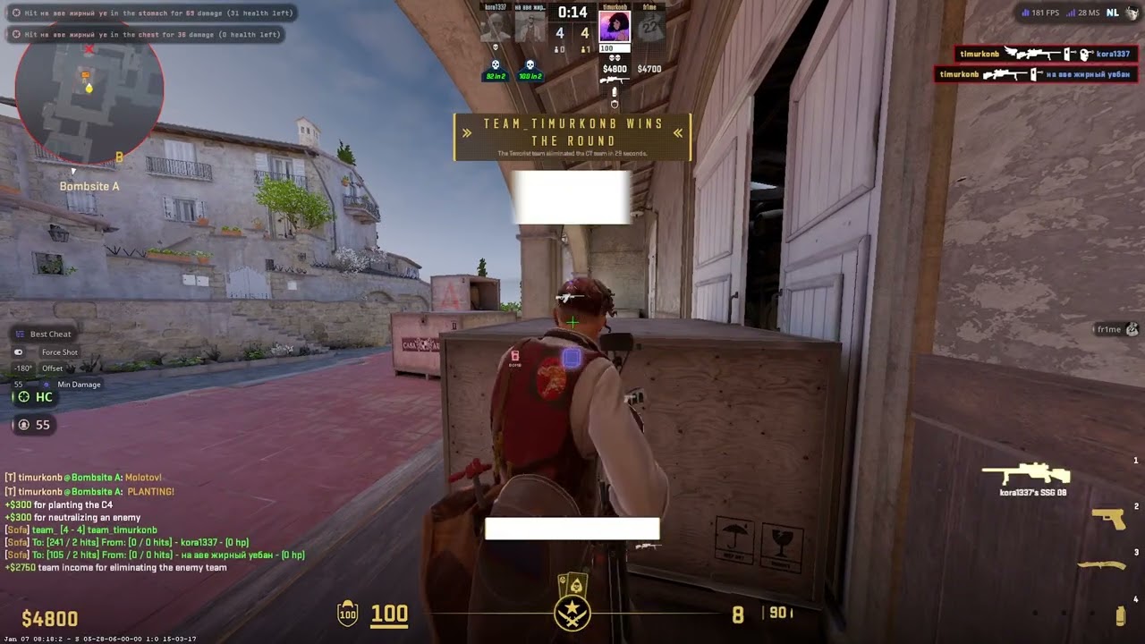 Cs2 Neverlose.cc HVH | Clip #8