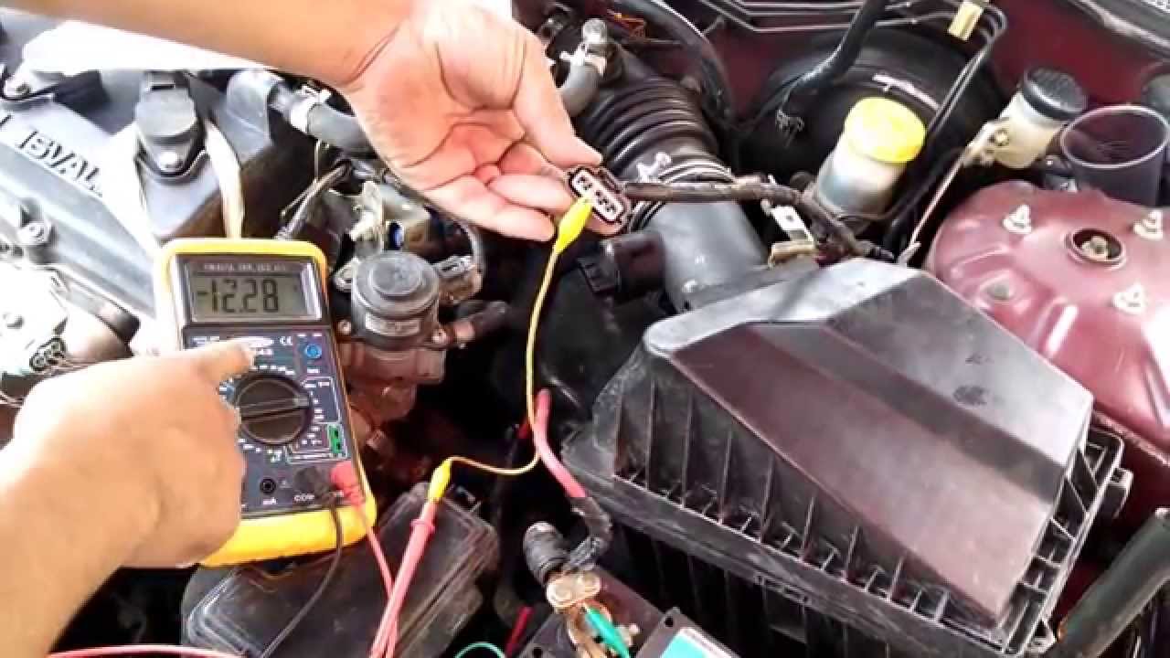 Comprobacion señal del sensor MAF sentra