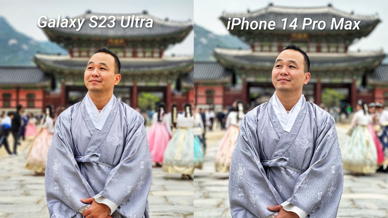 Тест камеры Galaxy S23 Ultra против iPhone 14 Pro Max после обновлений (днём)