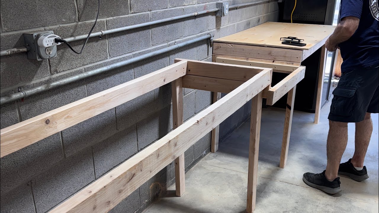 Small Shop Upgrades. Miter Station and wood organization/storage