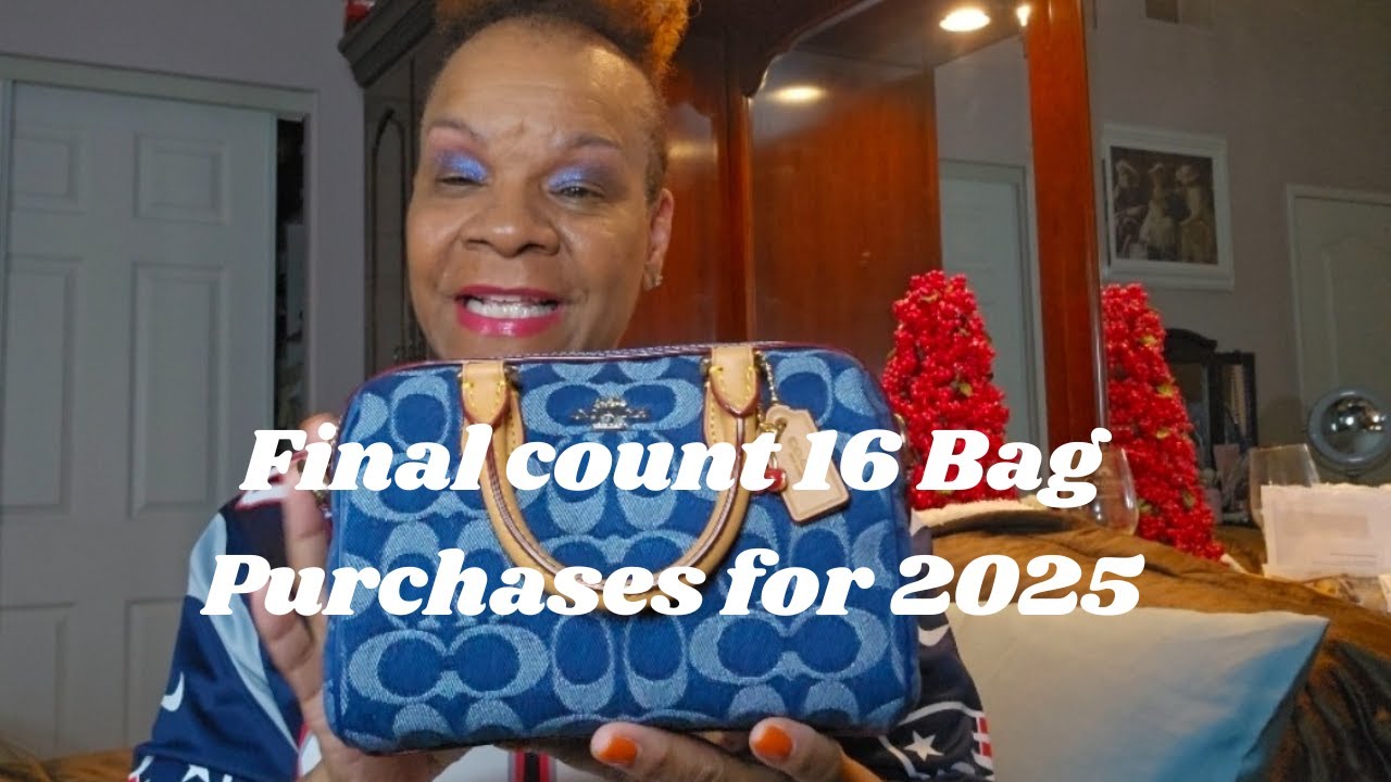 16 Bag Purchases for 2025👜