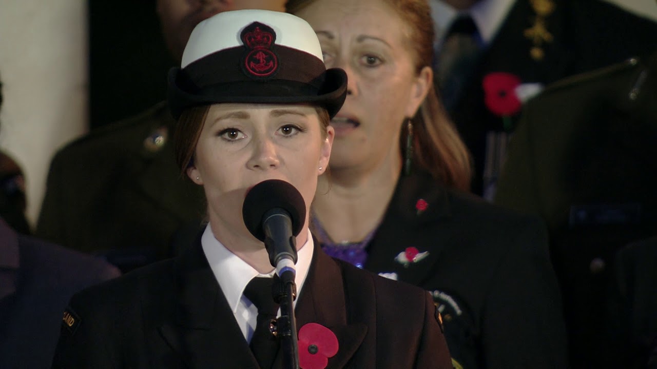 Passchendaele Sunset Ceremony 12 Oct 17