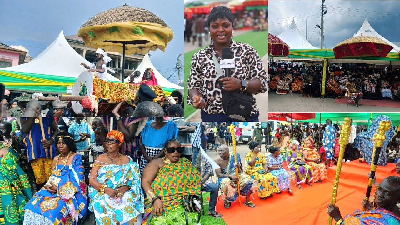 OSABARIMA AYEH KOFI OPARE l SUHUMHENE CELEBRATE SUHUM ODWIRA FESTIVAL IN A CLIMAXING. GHANA 🇬🇭 