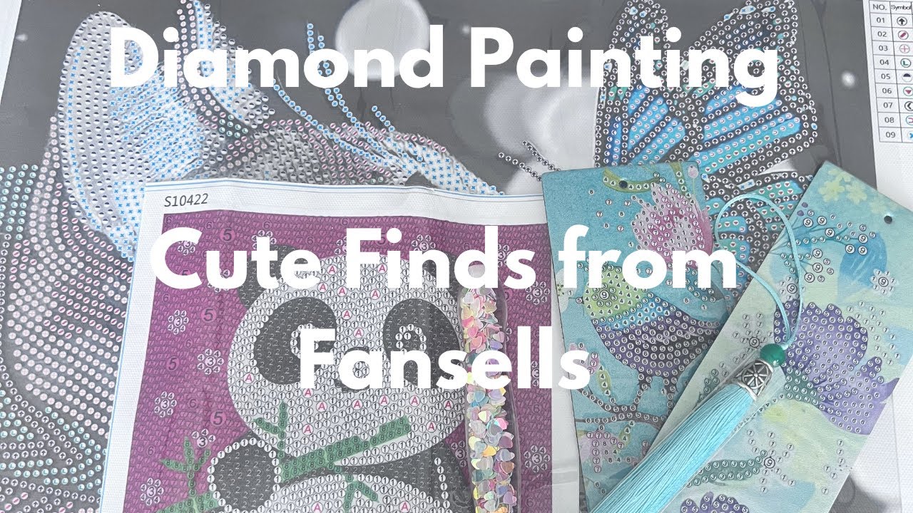 Diamond Painting || Cute Finds from Fansells!