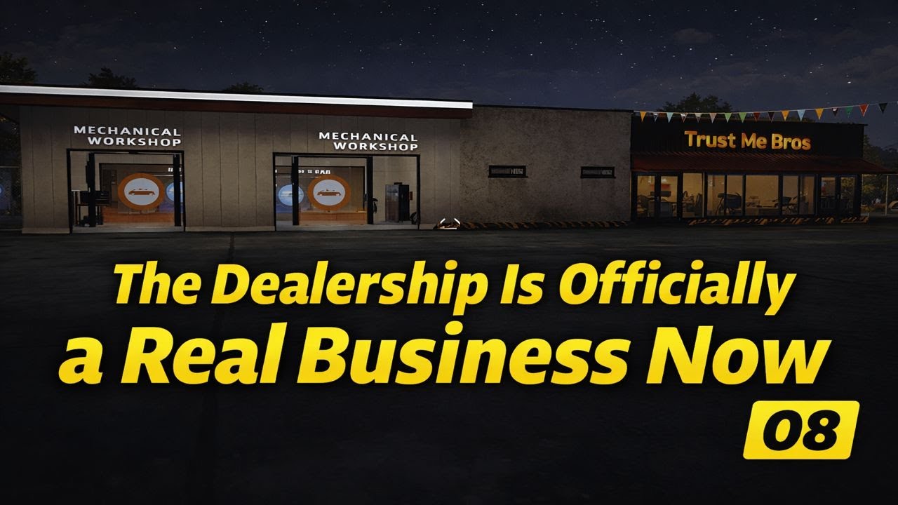 The Dealership Is Officially a Real Business Now | Car Dealer Simulator