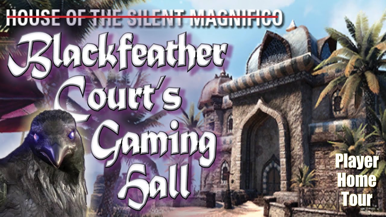 ESO HOUSING TOUR: Clever Crows' Gaming Hall (House of the Silent Magnifico) #eso | Tamriel_Tidbits